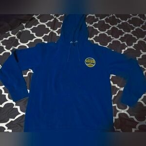 Vans men's medium blue pullover hoodie
